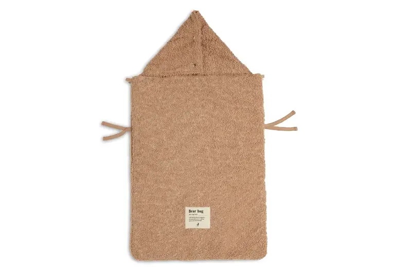Jollein Voetenzak voor Autstoel & Kinderwagen Boucle - Biscuit