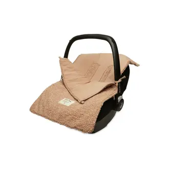 Jollein Voetenzak voor Autstoel & Kinderwagen Boucle - Biscuit