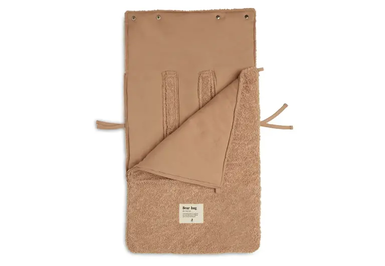 Jollein Voetenzak voor Autstoel & Kinderwagen Boucle - Biscuit