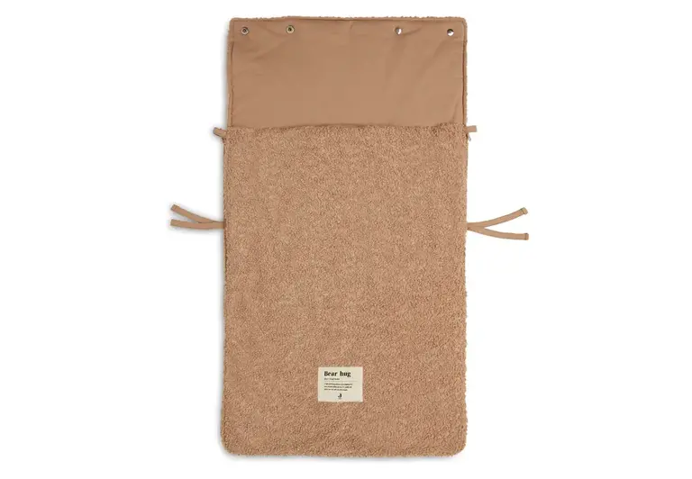 Jollein Voetenzak voor Autstoel & Kinderwagen Boucle - Biscuit