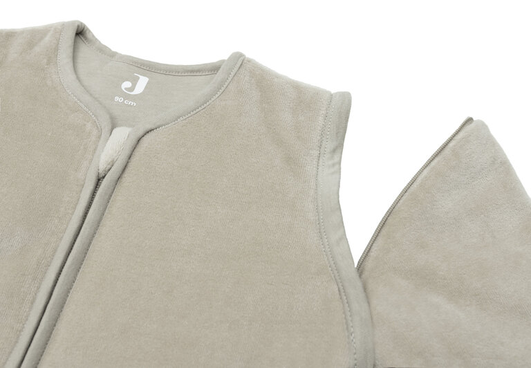 Jollein Slaapzak met Afritsbare Mouw 90 cm - Velvet Olive Green