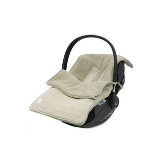 Jollein Voetenzak group 0+ 3/5 punts Grain Knit Olive Green