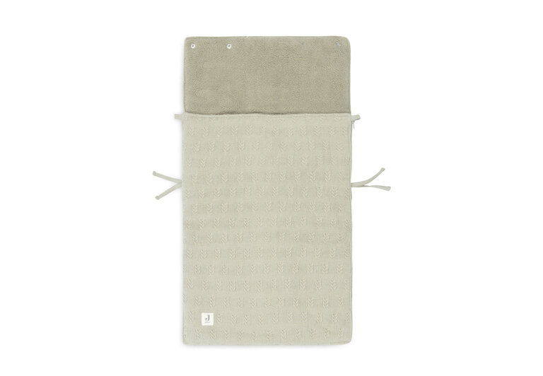 Jollein Voetenzak group 0+ 3/5 punts Grain Knit Olive Green