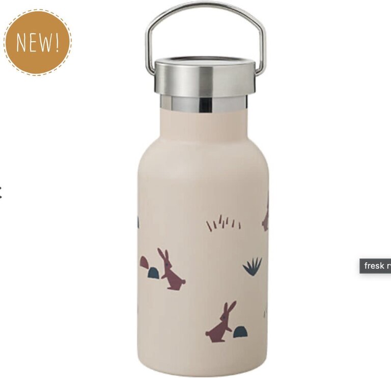 Fresk Thermos Bottle 350 ml Rabbit sandshell