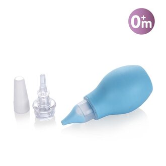 Nuby Neuspeer + Oorreiniger met Softtip - Blauw