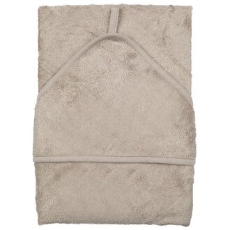 Timboo Hooded Towel (74x74cm) - Feather Grey