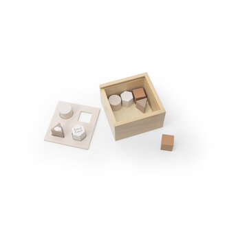 Label Label Vormen Sorteerdoos Nougat