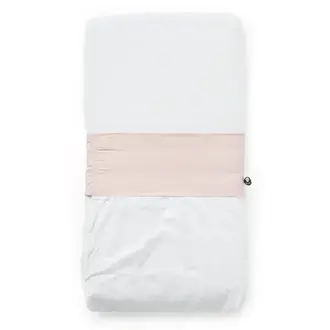 Nunki Nunki - Laken Wieg - Licht Rose - 40 x 80 cm
