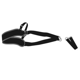 Dooky Carrier Zwart Grijs Autostoel Draagriem