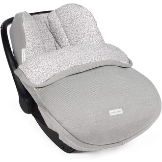 Pasito a Pasito Footmuff Group 0 - Flower Mellow Gris