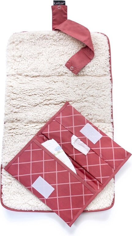 KipKep Napper Combi-set - Dusty Clay Teddy