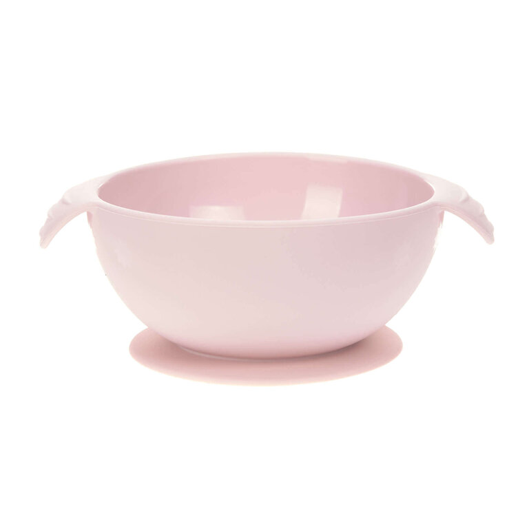 Lässig Silicone Bowl with Suction Pad - Pink