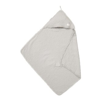 Koeka Omslagdoek lace Elba - 100x100 - grey wave