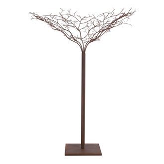 J-Line Boom in Metaal - Bruin Large