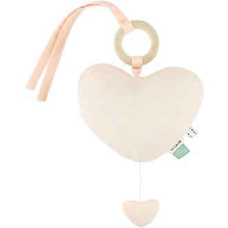 Trixie Music Box  -  Heart - Pure Rose