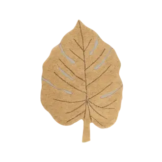 Lorena Canals Washable Rug Monstera - Honey