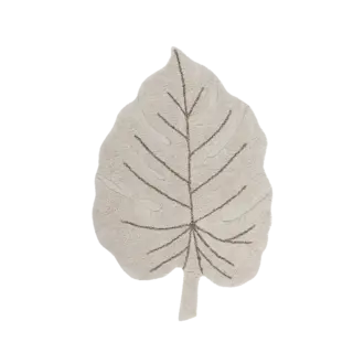 Lorena Canals Washable Rug Monstera - Natural