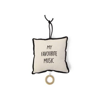 Childhome Muziekkussen - Black