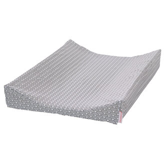 Cottonbaby Aankleedkussenhoes Boog - Zwart/Wit