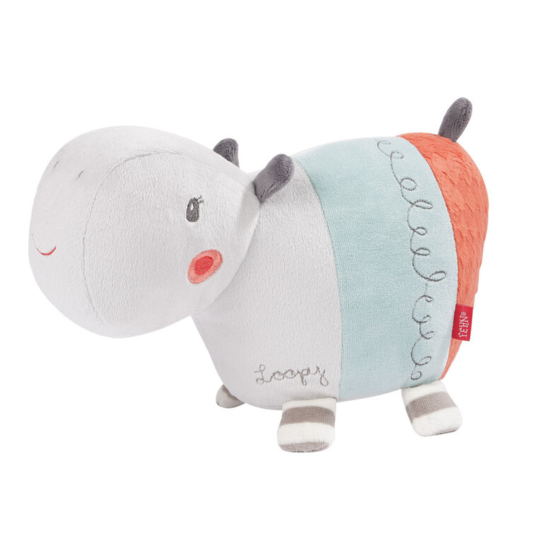 Fehn Cuddle Toy Hippo XL Loopy