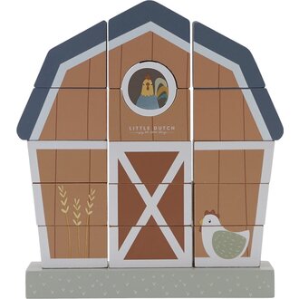 Little Dutch Stapel Boerderijhuis Little Farm FSC