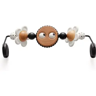 BabyBjörn Speelgoed voor Wipstoeltje - Ondeugende oogjes Zwart wit