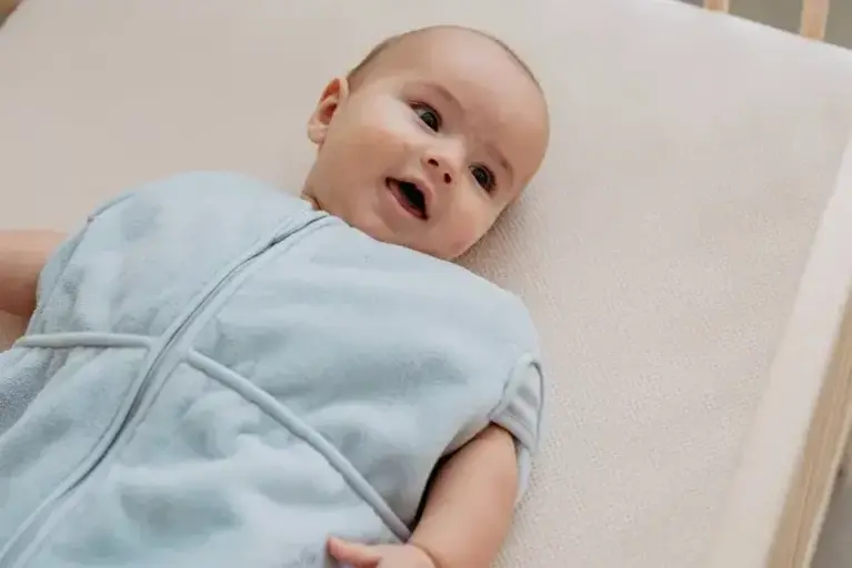 Puckababy The Original - Mini - 3/6M - Teddy - Sky