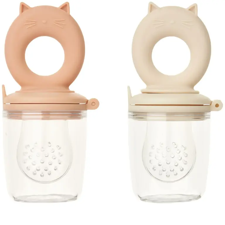 Liewood Miranda Food Feeder - Tuscany Rose/Apple Blossom - 2-Pack
