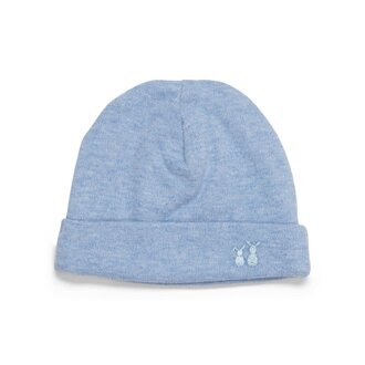 Poetree Kids Baby Mutsje Light Denim Blue - Newborn