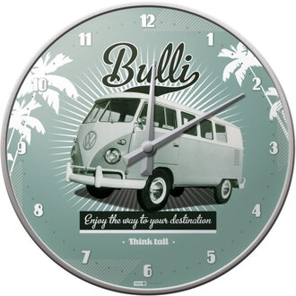 Nostalgic Art Wall Clock Volkswagen Retro Bulli