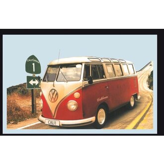 Nostalgic Art VW Bulli - T1 California - Spiegel met Omlijsting