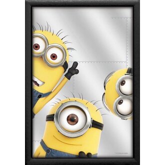 Nostalgic Art Framed Mirror Minions