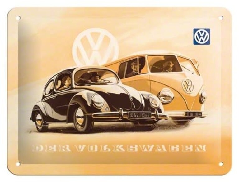 Nostalgic Art Tin Sign 'Der Volkswagen'