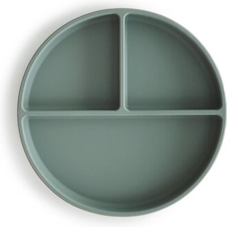 Mushie Silicone Plate  - Cambridge blue