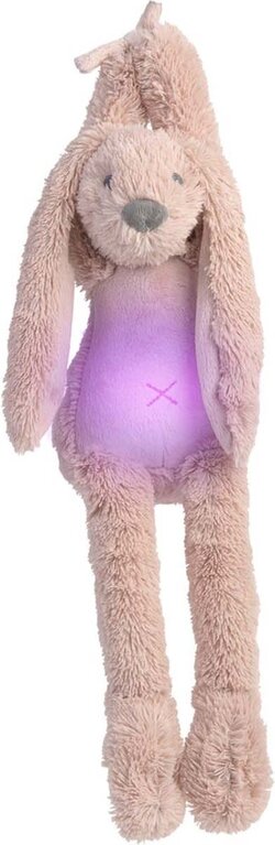 Happy Horse Rabbit Richie Nightlight with soothing sounds - Old Pink