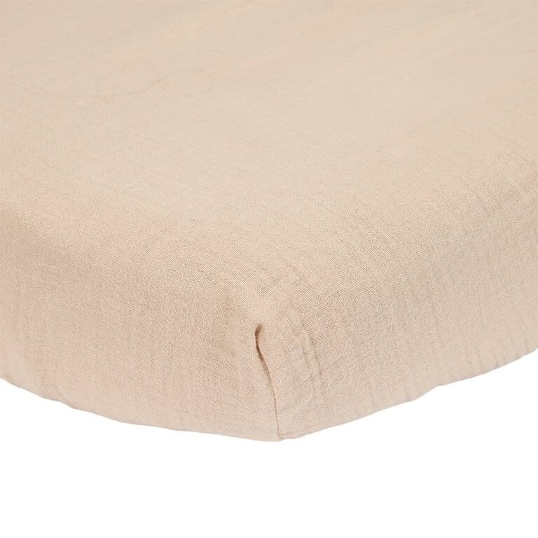 Little Dutch Hoeslaken hydrofiel 70 x 140/150 cm Beige