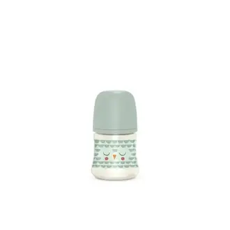 Suavinex Bonhomia - Bottle - Pa - Sili. - S - 150Ml - Feather Green