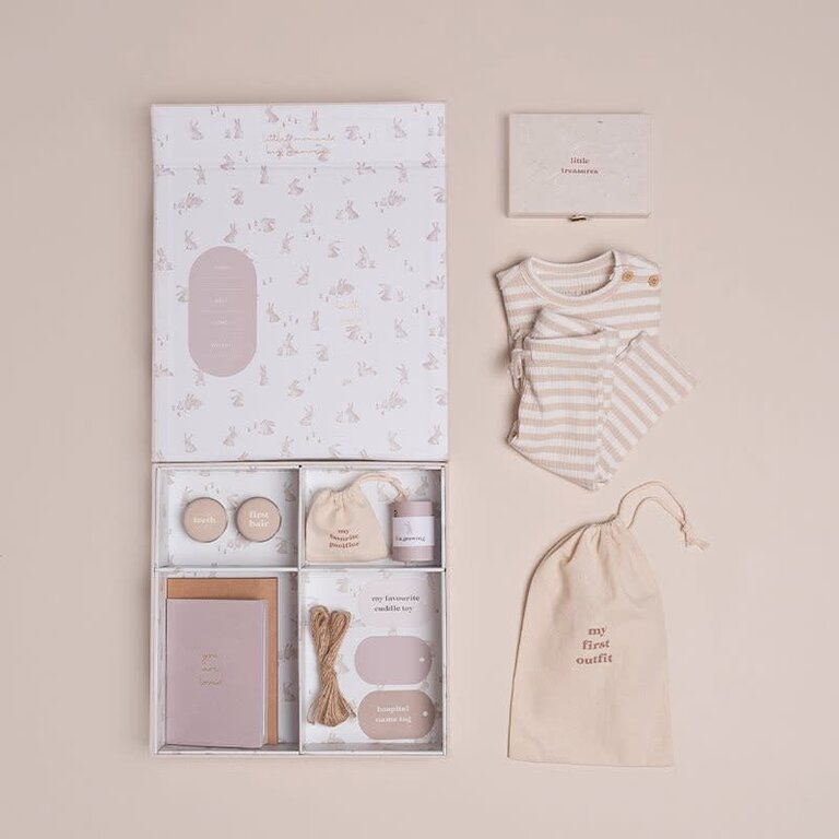 Little Dutch Memorybox Newborn Naturals - Baby Bunny