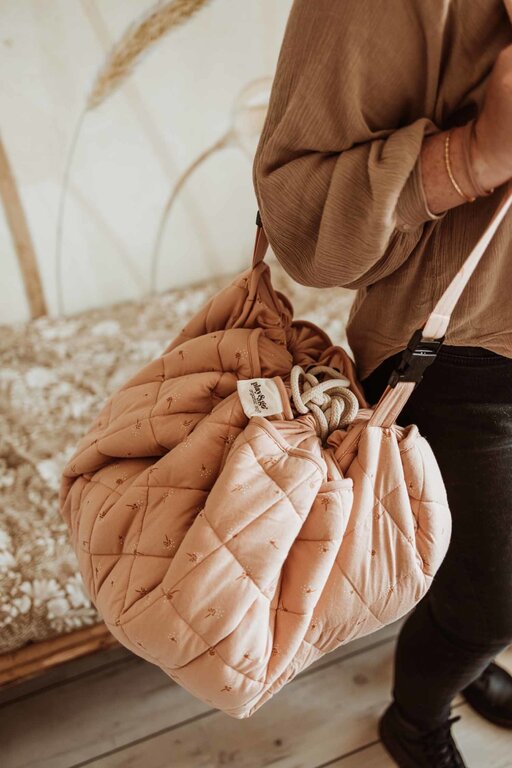 Play & Go Opbergzak/Speelkleed - Fleuri Organic