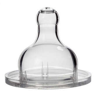 Suavinex Teats - Sili. - Round - +0M Slow Flow (2 Pcs)