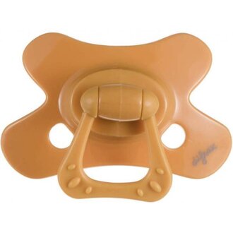 Difrax Fopspeen Natural 20+ M Uni Okergeel