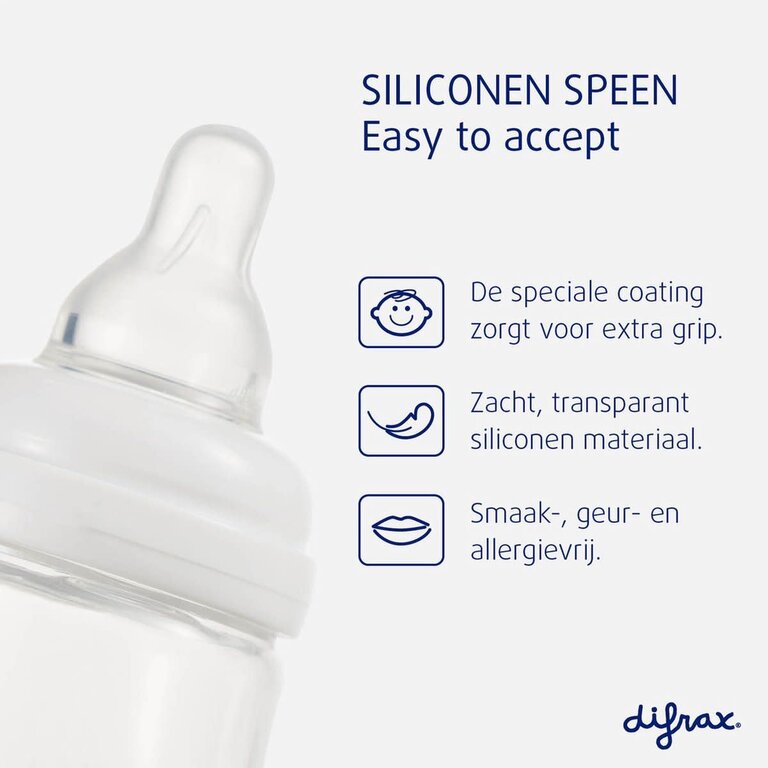 Difrax S-Fles Natural Creme 170Ml