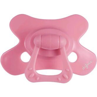 Difrax Fopspeen Natural 12M+ Uni/Pure Raspberry