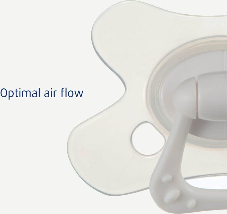 Difrax Fopspeen Natural 6M+ Uni/Pure Stone