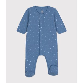 Petit Bateau Katoenen Babypyjama Beach/Marshmellow