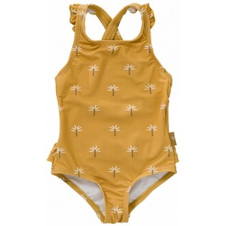 Fresk UV Tanksuit girls Palmtree Ochre -18/24 Maand