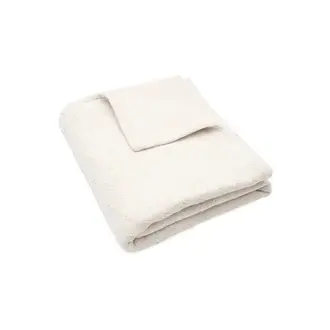 Jollein Ledikantdeken 100x150cm Gain Knit Oatmael Velvet