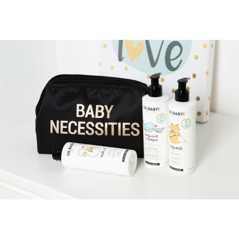 Childhome Baby Necessities Zwart/Goud