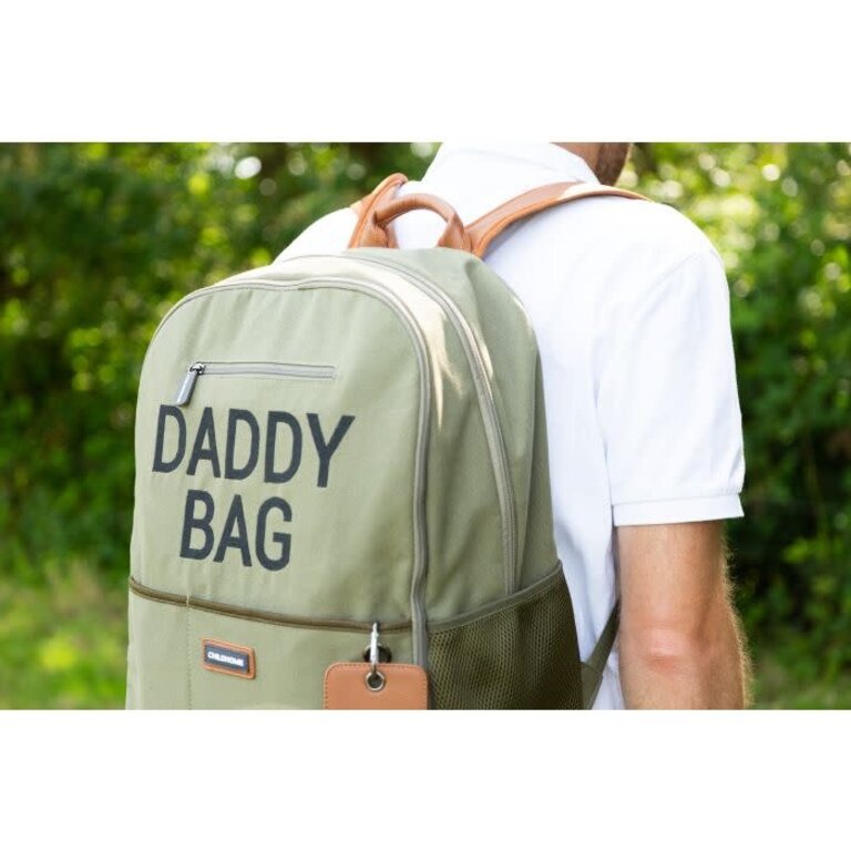 Childhome Daddy Backpack Canvas Kaki