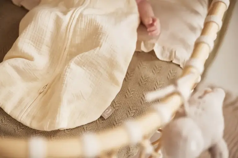 Jollein Slaapzak Newborn Hydrofiel 60cm - Oatmeal